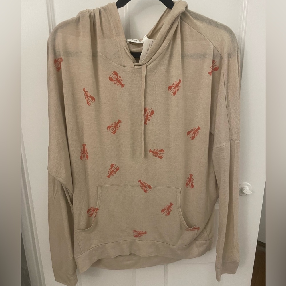Ruby and Jenna Lobster Hoodie